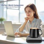 Smart Coffee Mug Warmer with Temperature Display
