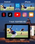 Wireless Apple CarPlay & Android Auto 7" Screen