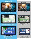 Wireless Apple CarPlay & Android Auto 7" Screen