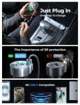 LISEN 65W Fast Car Charger for iPhone & Android