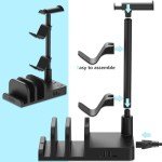 KAFRI Gaming Headset Stand with USB Charger