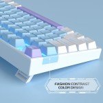 MageGee 75% Mechanical Gaming Keyboard with Blue Switch