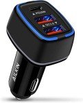 AILKIN 56W 3-Port Fast Car Charger