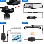 Wireless Backup Camera with 4.3" Monitor System