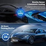 DELLFY 2K Front and Rear Dash Cam with WiFi