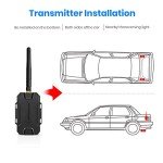 Wireless Backup Camera with 4.3" Monitor System