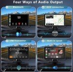 9-Inch Wireless Carplay & Android Auto Screen
