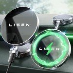 LISEN 15W MagSafe Car Charger & Phone Mount