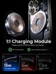 LISEN 15W MagSafe Car Charger & Phone Mount