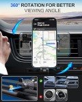 15W Wireless Car Charger with Auto Clamping Mount