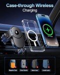 15W Wireless Car Charger with Auto Clamping Mount