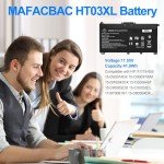 HP Pavilion Laptop Battery Replacement - MAFACBAC HT03XL