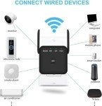 2024 High-Speed WiFi Extender for Large Spaces