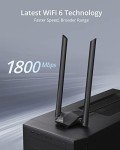 BrosTrend AX1800 USB WiFi 6 Adapter for PC