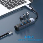 BENFEI 2in1 USB-C to Ethernet Adapter with 3 USB Ports