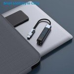 BENFEI 2in1 USB-C to Ethernet Adapter with 3 USB Ports