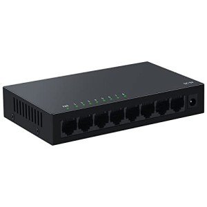 SODOLA 8 Port Gigabit Ethernet Switch - Fanless Design