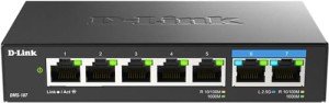 D-Link 7-Port 2.5GB Gaming Switch - Black