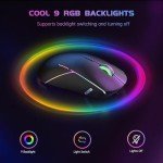 FFJ Wireless Gaming Mouse - 16,000 DPI, Rechargeable