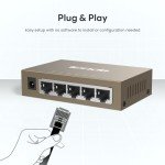 Tenda 5-Port Gigabit Unmanaged Ethernet Switch