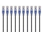 Monoprice SlimRun Cat6A Ethernet Cable, 10-Pack