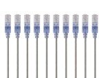 Monoprice SlimRun Cat6A Ethernet Cable, 10-Pack