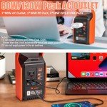 Takki 120W Solar Generator with 21W Panels