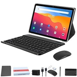2024 2-in-1 10" Tablet with 128GB Storage