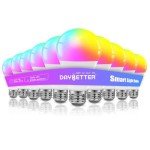 DAYBETTER Smart Color Changing LED Light Bulbs - 10 Pack