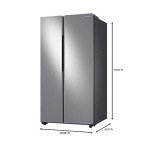 SAMSUNG 28 Cu. Ft. Stainless Steel Smart Fridge
