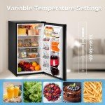 Midea 3.3 Cu. Ft. Compact Refrigerator - Black