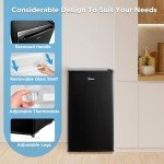 Midea 3.3 Cu. Ft. Compact Refrigerator - Black
