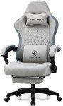 GTPLAYER Ergonomic Gaming Chair with Footrest and Lumbar Support