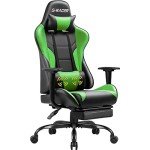 Homall Ergonomic Gaming Chair with Massage & Footrest