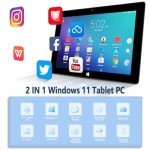 ZAOFEPU 10-inch Windows 11 Tablet PC, 6GB RAM