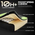 Dowinx Ergonomic Gaming Chair with Massage Support