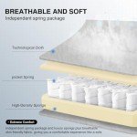 GTPLAYER Ergonomic Gaming Chair with Footrest and Lumbar Support