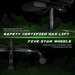 Homall Ergonomic Gaming Chair with Massage & Footrest