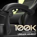 Dowinx Ergonomic Gaming Chair with Massage Support