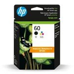 HP 60 Black and Color Ink Cartridge Set
