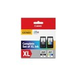 Canon PG-260 XL/CLI-261 XL Ink Cartridge Bundle