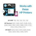 HP 65 Tri-color Ink Cartridge for HP Printers