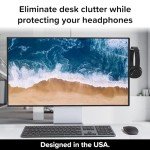 TotalMount Headphone Stand - Space-Saving Design