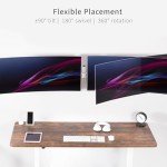 VIVO Dual Ultra Wide Monitor Wall Mount - White