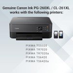 Canon PG-260 XL/CLI-261 XL Ink Cartridge Bundle