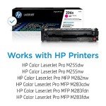 HP 206X Magenta Toner Cartridge for LaserJet Pro
