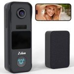 Zulino 2K Wireless Doorbell Camera with Night Vision