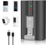 AIKEBATT V4 Battery for Ring Doorbell & Cameras