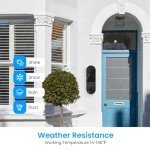 HotFun 1080P Wireless Video Doorbell Camera