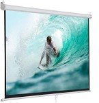 100" HD Foldable Projector Screen for Home & Outdoor